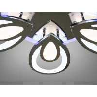 Люстра потолочная светодиодная 115W Diasha 8122/5HRLED3colordimmer
