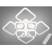 Люстра стельова LED Diasha 8060 біла 105Вт пульт Diasha HA8060/4+4WH
