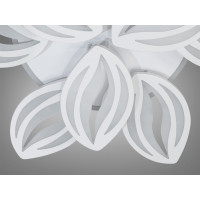 Стельова LED люстра біла димер 165 Вт 9 модулів Diasha 092/6+3WHLED3colordimmer