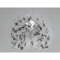 Люстра хрустальная хром Diasha 601-3WCH Люстра хрустальная хром Diasha 601-3WCH