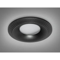 Гармонійний якісний точковий алюмінієвий світильник, чорний світильник Diasha PR-1-BK