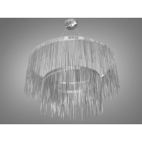 Современная светодиодная люстра декоративная 55W Diasha LSD-800+500Y-HR