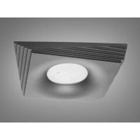 Гірмонійний, унікальний точковий світильник серія "Аluminium", чорного кольору Diasha QXL-1735-A1-DG