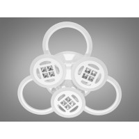 Cветодиодная люстра в зал Diasha AD8200/3+3WH LED 3color dimmer  