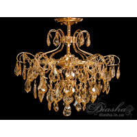 Люстра с хрусталем Diasha A07-500G-SP