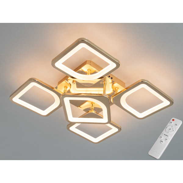LED люстры Diasha AS8060/4+1HR LED 3color dimmer