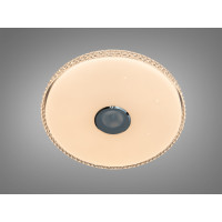 Смарт LED люстра біла 80 Вт RGB з Bluetooth Diasha DB-8304/500RGB+MP3