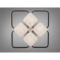Люстра стельова Diasha LED біла чорна 130W димер Diasha 2568WH+BKDIMMER