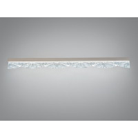 Настінний LED світильник бра-планка чорний 20Вт Diasha 8057/800GD