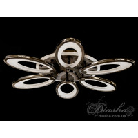Cветодиодная люстра в спальню с пультом Diasha 1673/6BHR LED 3color dimmer 