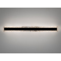 LED бра планка Diasha Мінімалізм чорний 40 Вт Diasha 8115-C/800BK