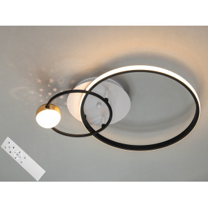 Світлодіодна люстра Diasha MX2986-2AWH+BK