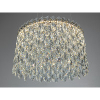 Світлодіодна підвісна люстра Diasha 52 Вт золото Diasha 582/400G