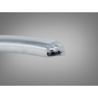 LED стрічка 220в, 120 шт/м, герметична, 10мм, нейтральний Diasha P220-2835-120-NW-65-10