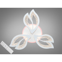 Cветодиодная люстра Diasha MX2546/3WH LED 3color dimmer 