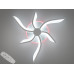 Стельова led люстра кільця з пультом, диммером, підсвіткою, 40W, біла Diasha 2480/3+3WHLED3colordimmer