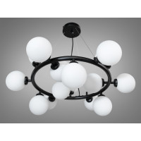 Підвісний світильник Diasha LQ7063 чорний мінімалізм матові плафони Diasha LQ7063/15BK