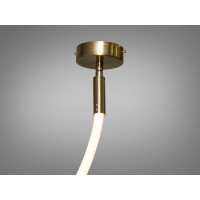 Сучасна світлодіодна люстра Мотузка, 17W, бронзова люстра Diasha 9610-1500GAB