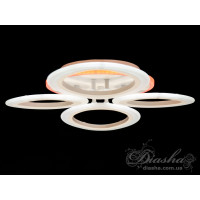 Лед люстра потолочная светодиодная с пультом Diasha A8059/2+2WHLED3colordimmer