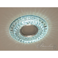 Точечные светильники с подсветкой Diasha 8121WH+BL