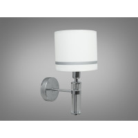 Неймовірно вишукане класичне бра з абажуром, хром Diasha 1011/1HR