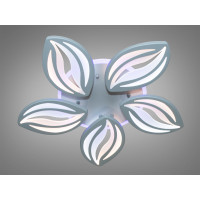 Стельова LED люстра з димером 75W сіра 5 модулів Diasha 8092/5GRLED3colordimmer