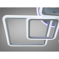 Сучасна світлодіодна люстра на пульті з диммером, 235 Вт, сірий Diasha A8160/8GRLED3colordimmer