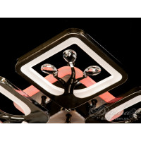 Люстры светодиодные с пультом Diasha S8157/4BHR LED 3color dimmer 