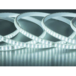 Світлодіодна стрічка 220в, 180шт/м, герметична, 12мм, холодний Diasha P220-2835-180-CW-65-12