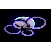 Припотолочные люстры Linisoln 1811/4 BK LED Dimmer