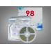 COB LED стрічка 24В, 320 діодів на метр, 5мм, холодний Diasha P24-COB-320-CW-20-5
