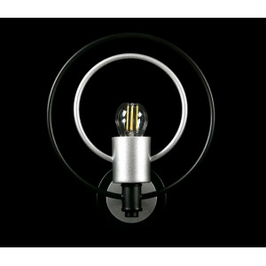 Бра с плафонами B07481/1W (BLACK+GLITTER SILVER) Splendid-Ray
1002632