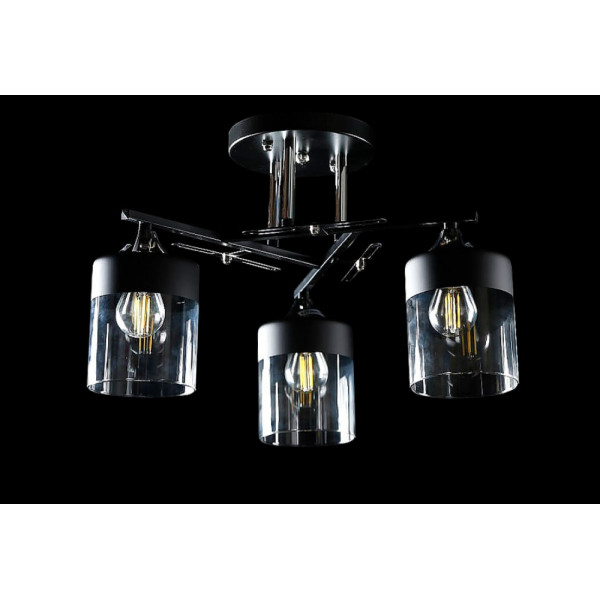Люстра с плафонами L91145/3 (BLK+CR) Splendid-Ray
260851 Люстра с плафонами L91145/3 (BLK+CR) Splendid-Ray
260851