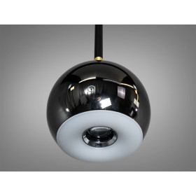 Світлодіодна люстра підвіс золото 8 Вт 4100K Diasha QY-H1208PB