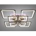 Люстры потолочные светодиодные с пультом управления Diasha 8157/4+4BHR LED 3color dimmer