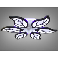 Світлодіодна люстра з диммером, 105W Diasha 8028/6BKLED3colordimmer