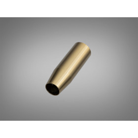 Заглушка металева D22 золота круглого профілю Diasha PLS-D22-END