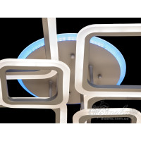 Люстра потолочная светодиодная с пультом управления150W Diasha 
A8160/6LED3colordimmer