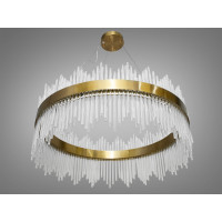 Кришталева люстра Q802 золото 44Вт стиль та світло Diasha Q802/800GD