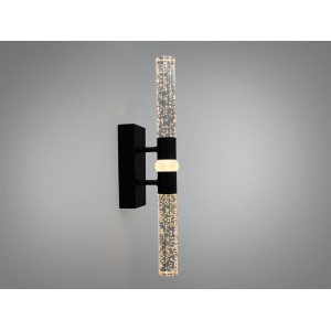 Бра Diasha чорне 9 Вт з бульбашковими трубками Diasha B1284BK