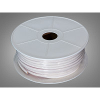 LED стрічка 220в, 288 шт/м, герметична, 10мм, теплий Diasha P220M-COB-320-WW-65-10