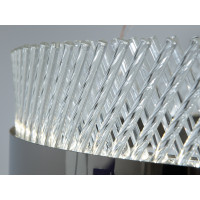 Незрівнянна підвісна кришталева світлодіодна люстра в зал, 70 Вт Diasha 7002/600CH