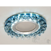 Точковий світильник Diasha 3042S-BK димчате скло LED підсвітка Diasha 3042S-BK