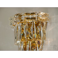 Современные хрустальные светильники бра Diasha 19013/B-3-G