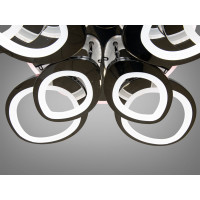 Cветодиодная люстра Diasha 8059/5+5BHR LED 3color dimmer 