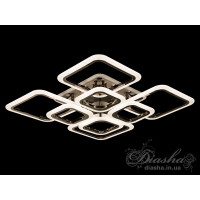 Светодиодные люстры  Diasha A8060/4+4BHR LED 3color dimmer Diasha	