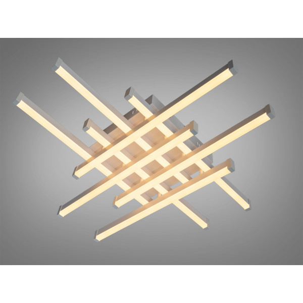 Світлодіодна стельова люстра біла 8 модулів 90 Вт Diasha SX812/8WH