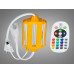 Конектор-контролер з ДУ для стрічки 220V, RGB Diasha PC220-RGB-plug
