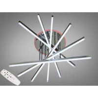 Стельова світлодіодна люстра з димером 140W Diasha 7010NEWHRLED3colordimmer