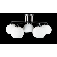 Люстра с плафонами Splendid-Ray 286167 (BK+CR) Люстра с плафонами Splendid-Ray 286167 (BK+CR)